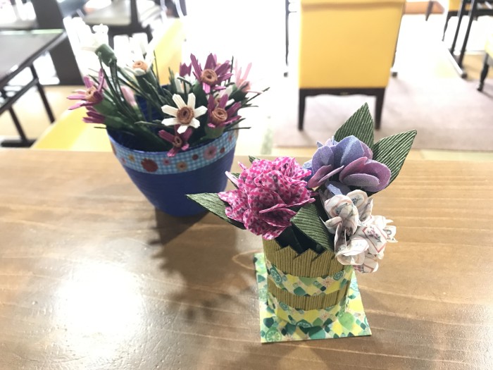 マスキングテープで紫陽花を作ろう