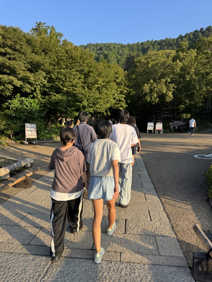 朝のお勤めも!