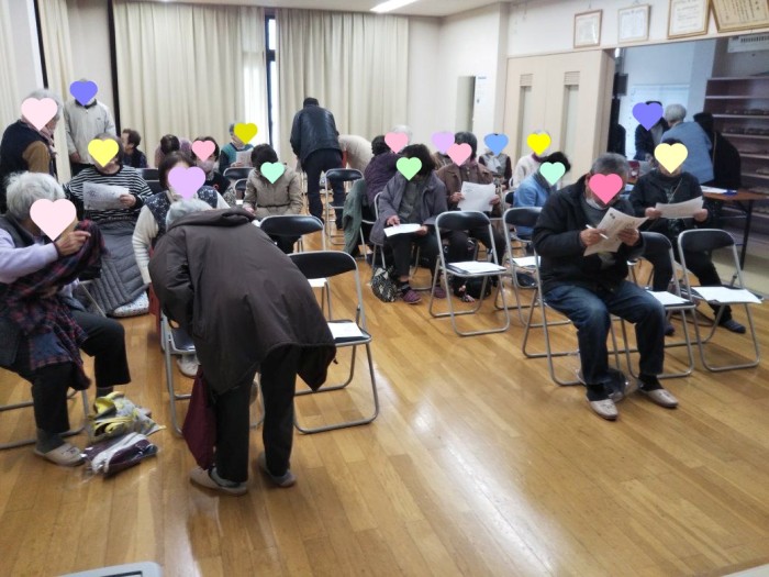 講座直前の風景(プライバシー配慮のため画像を一部加工しています)