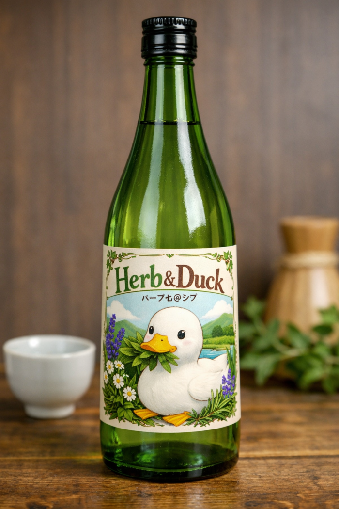 あひる米でお酒をつくります！（この画像はイメージ図です）